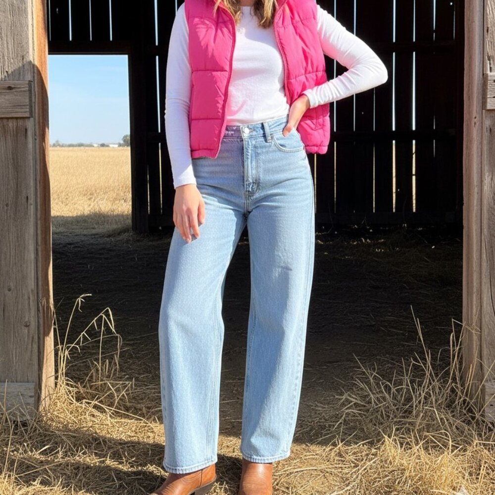 Women’s Abercrombie 90s High-Rise Relaxed Jeans | Light Wash, Size 12 Blue Pants